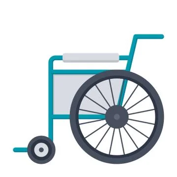 Wheelchair Vector Icon Stock Illustration