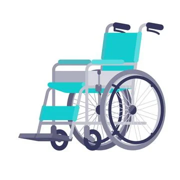 Wheelchair.Vector illustration. Stock Illustration