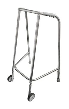 Wheeled walker Foto stock
