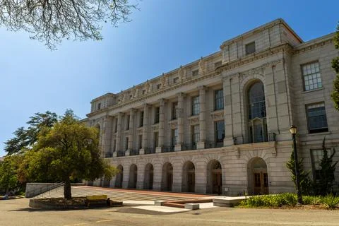 Wheeler Hall at UC Berkeley Stock Photos