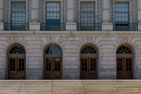 Wheeler Hall at UC Berkeley Stock Photos