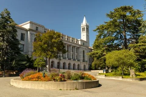 Wheeler Hall at UC Berkeley Stock Photos