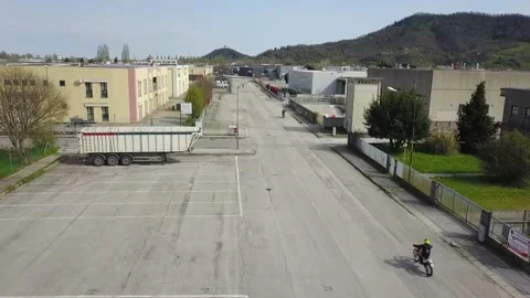 Wheelie - Drone Stock Footage 159972919