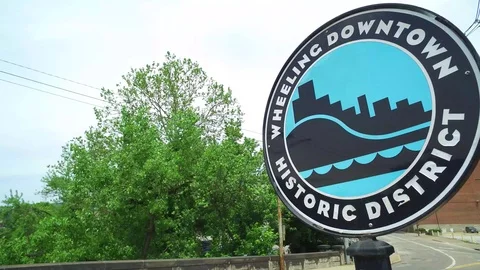 WHEELING WEST VA, ICONIC SCENES - SEVERAL CLIPS Stock Footage 113689595