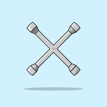 Wheels Brace Stock Illustration