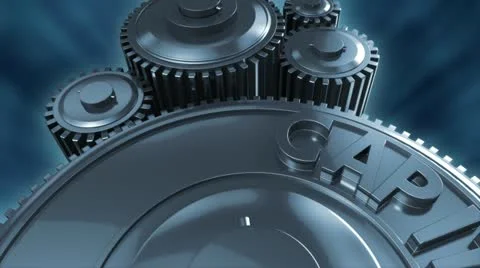 Wheels of capitalism Video stock 21979664