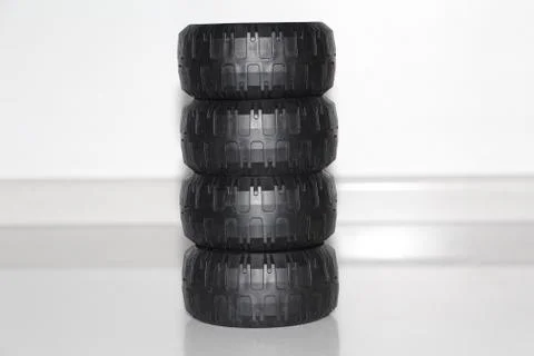 Wheels for the car Stock Photos