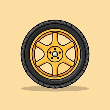 Wheels Stock Illustration