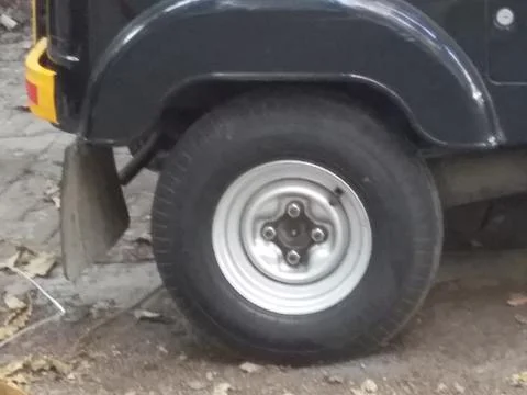 Wheels of indian commerce Foto stock