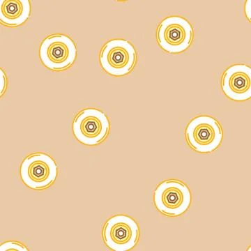 Wheels skate sport vector seamless pattern Stock Illustration