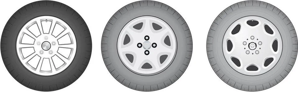 Wheels Vector illustration of three wheels Copyright: xZoonar.com/RuslanxO... Stockfoto's