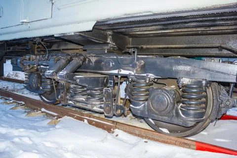 Wheelset train. Stock Photos