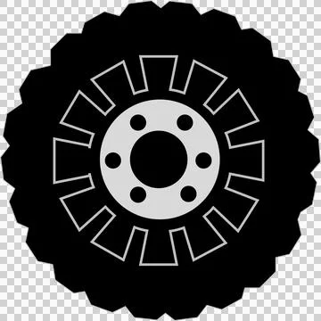 Whell offroad Stock Illustration