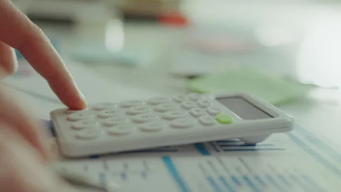 When analyzing risks associated with business projects, a modern business an Stock Footage 266800739