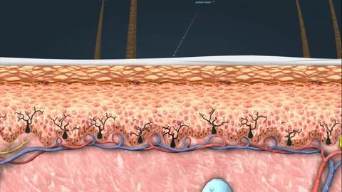 When body temperature rises, sweat gland... Biology Diagrams