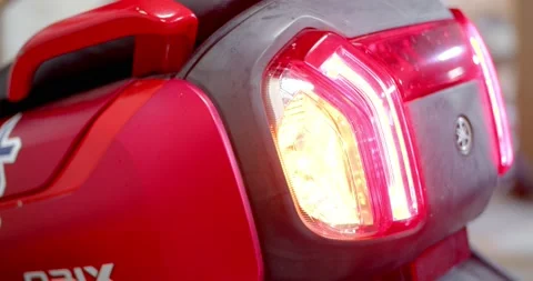 When the car is unlocked and the key is turned to on, the dimmed light will turn Stock Footage 222582926