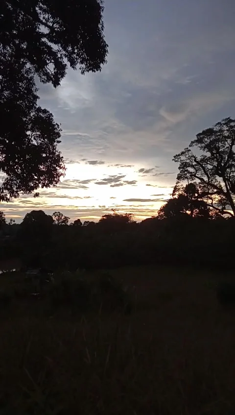 When the day sky turns to night Stock Footage 241511676