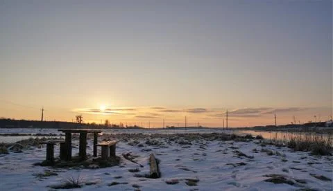 When everything wakes up. Stock Photos