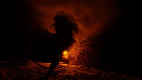 When hot water meets Cold air this is what you get. Stock Footage 326794506