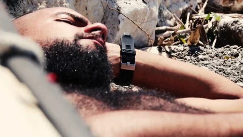 When a man is thinking alone before a decision 스톡 동영상 93863544