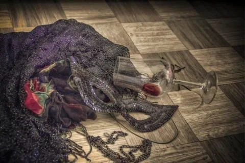 When the party is over Stock Photos