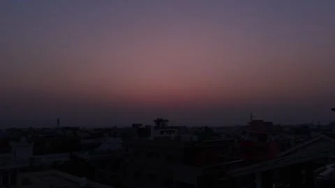 When the Sky Whispers Goodbye Stock Footage 313570943