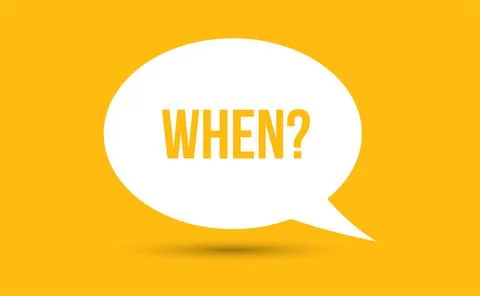 When speech bubble vector illustration. Communication speech bubble with wh.. Stock Illustration