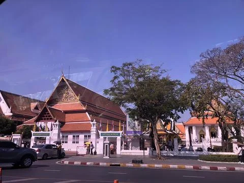 When in Thailand Foto stock