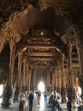 When in Thailand Foto stock