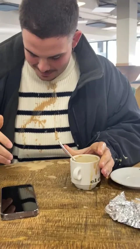 When You're About To Give a Presentation, Valencia, Spain - 24 Jan 2023 Stock Footage 231573242