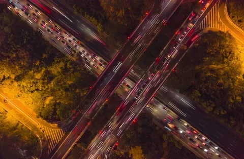 Whenever at work, there is traffic on Shenzhen’s roads 库存影片 148499105