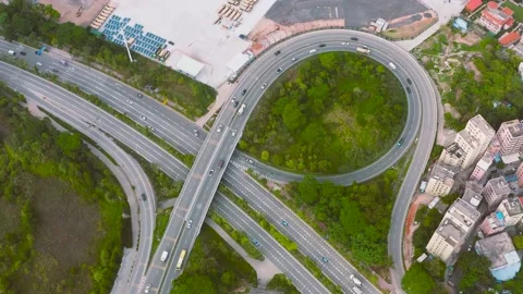 Whenever at work, there is traffic on Shenzhen’s roads 库存影片 148499432