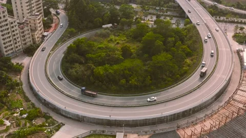Whenever at work, there is traffic on Shenzhen’s roads 库存影片 148500339