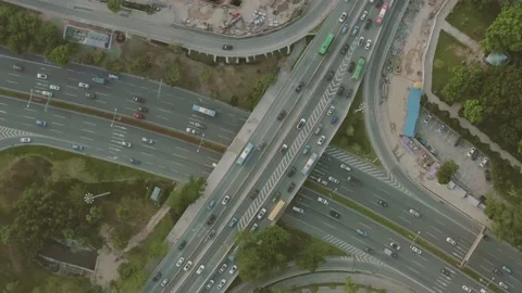 Whenever at work, there is traffic on Shenzhen’s roads 库存影片 148500997