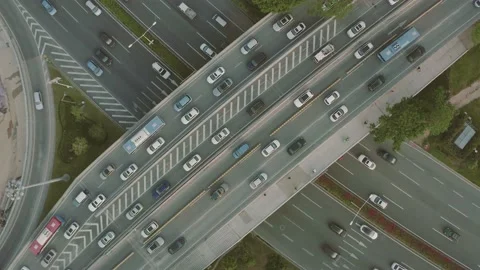 Whenever at work, there is traffic on Shenzhen’s roads 库存影片 148501885