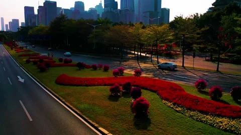 Whenever at work, there is traffic on Shenzhen’s roads 库存影片 148509004