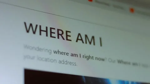 Where am i. Shooting the screen in pixel mode Stock Footage 200481170