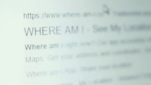 Where am i. Shooting the screen in pixel mode, Contour highlighting effect. Stock Footage 232486090