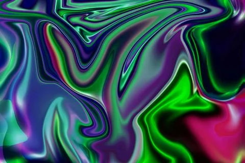 Where art meets vibrant expression abstract fantasy green liquid marble tex.. Stock Illustration