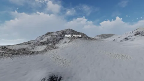 Where the Earth Touches the Sky 3d work Stock Footage 325563153