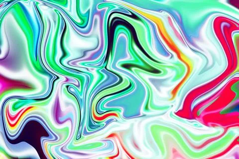 Where fluidity flows graphic illustration of liquid swirl marble pattern ba.. Stock Photos