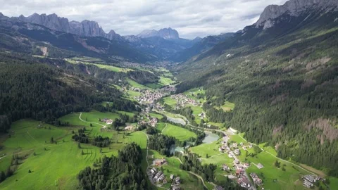 Where the Mountains Glow Stock Footage 289882743