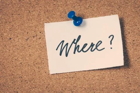 Where 스톡 사진