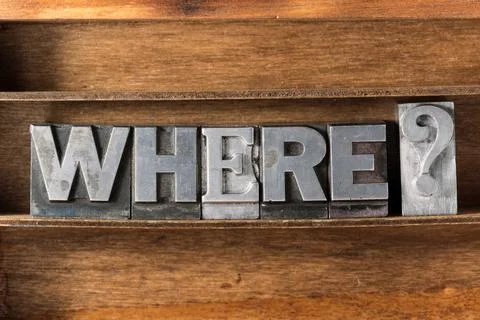 Where quest tray Stock Photos