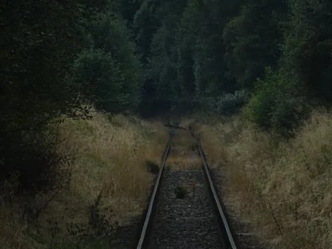 Where the Tracks Lead Stock Photos