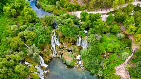 Where the Water Falls 库存影片 306905199