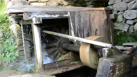 Whetstone with water generator Stock Footage 40661768