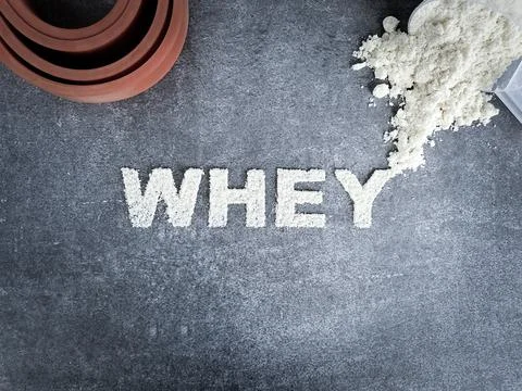 Whey protein Workout Stock Photos