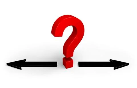 Which Way To Go? Stock Illustration