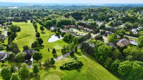 While Capturing - Tecumseh Golf Club - Syracuse, NY 库存照片
